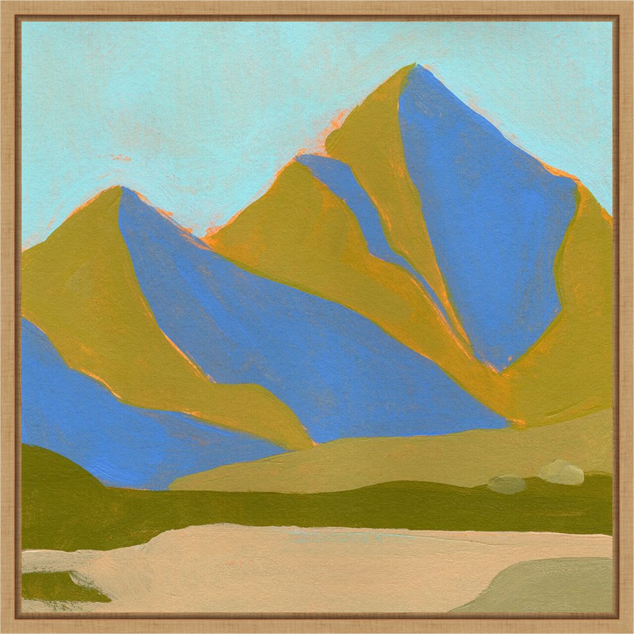 High California Hills III by Jacob Green Framed Canvas Wall Art